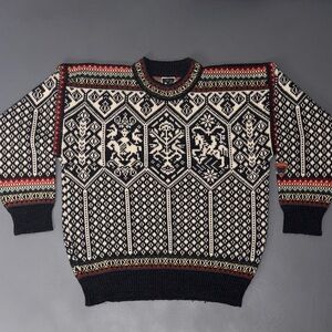 Vintage 1994 Dale of Norway Lillehammer Olympics Wool Sweater